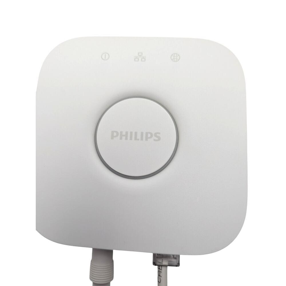 PHILIPS Hue Bridge 2.1 Smart Lighting Hub WiFi Zigbee 3241312018A Tested Works